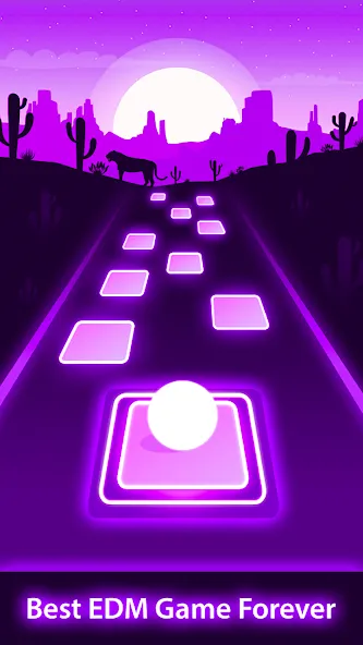Magic Ball Tiles Hop Music Run (Меджик Бол Тайлз Хоп Мьюзик Ран) МОД/Взлом [Много монет, Открытые уровни и Мега MOD] Screenshot 3