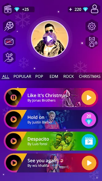Magic Ball Tiles Hop Music Run (Меджик Бол Тайлз Хоп Мьюзик Ран) МОД/Взлом [Много монет, Открытые уровни и Мега MOD] Screenshot 4