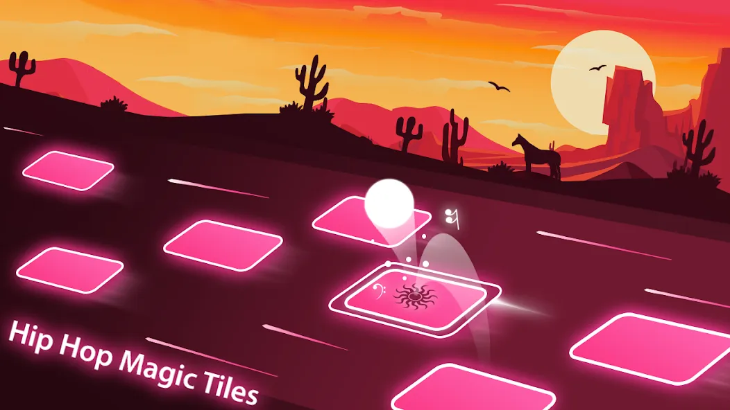 Magic Ball Tiles Hop Music Run (Меджик Бол Тайлз Хоп Мьюзик Ран) МОД/Взлом [Много монет, Открытые уровни и Мега MOD] Screenshot 5