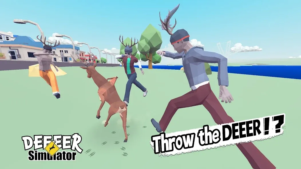 DEEEER Simulator: Modern World (ДИИИР Симулятор) МОД/Взлом [Много денег, Монет и Все открыто] Screenshot 2