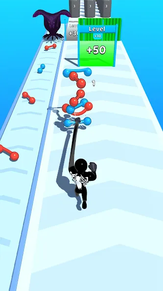 Venom Run 3D (Веном Ран 3Д) МОД/Взлом [Деньги, Монеты и Меню MOD] Screenshot 2
