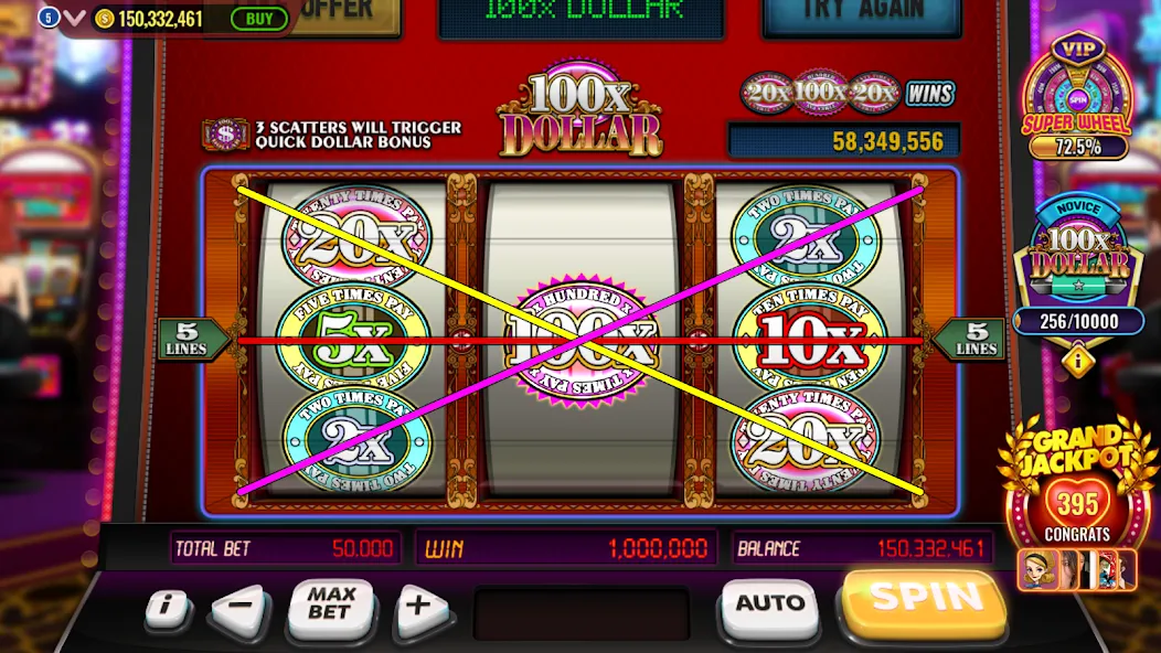 Vegas Live Slots: Casino Games (Вегас Лайв Слотс) МОД/Взлом [Все открыто, Дополнительные деньги и Меню MOD] Screenshot 1