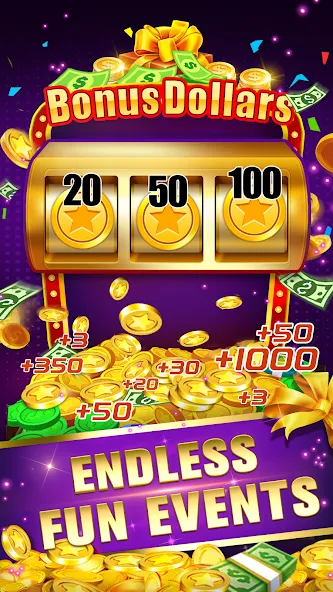 Daily Pusher Slots 777 (Дейли Пушер Слотс 777) МОД/Взлом [Деньги, Монеты и Меню MOD] Screenshot 4
