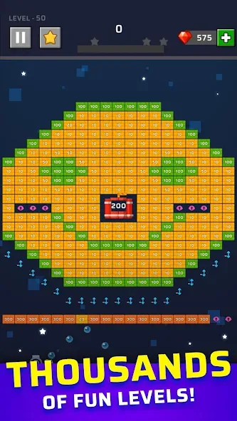 Brick Out - Shoot the ball (Брик Аут) МОД/Взлом [Бесконечные деньги, Монеты и Мега MOD] Screenshot 2