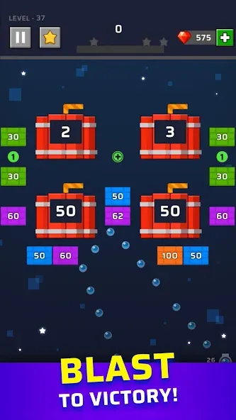Brick Out - Shoot the ball (Брик Аут) МОД/Взлом [Бесконечные деньги, Монеты и Мега MOD] Screenshot 4