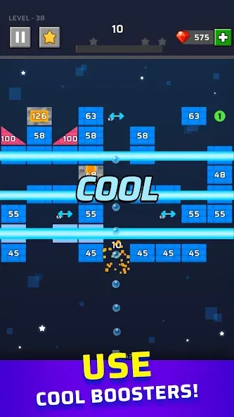 Brick Out - Shoot the ball (Брик Аут) МОД/Взлом [Бесконечные деньги, Монеты и Мега MOD] Screenshot 5
