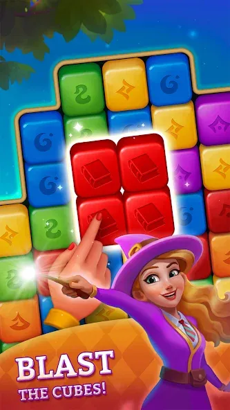 Magic Blast: Mystery Puzzle (Маджик Бласт) МОД/Взлом [Много денег, Монет и Все открыто] Screenshot 2