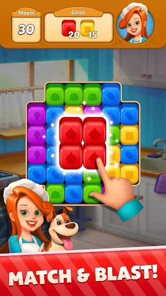 Sweet Cube Blast (Свит Кьюб Бласт) МОД/Взлом [Бесконечные деньги, Монеты и Мега MOD] Screenshot 2