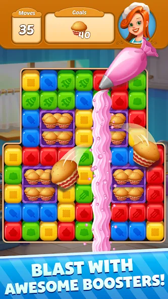 Sweet Cube Blast (Свит Кьюб Бласт) МОД/Взлом [Бесконечные деньги, Монеты и Мега MOD] Screenshot 4