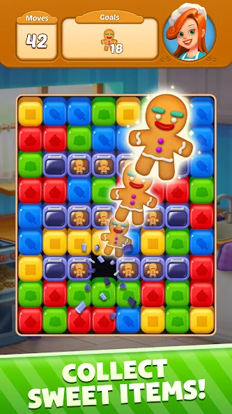 Sweet Cube Blast (Свит Кьюб Бласт) МОД/Взлом [Бесконечные деньги, Монеты и Мега MOD] Screenshot 5