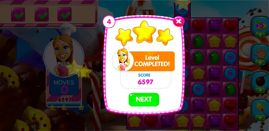 Jelly Kingdom Crush - Match 3 МОД/Взлом [Много монет, Открытые уровни и Мега MOD] Screenshot 4