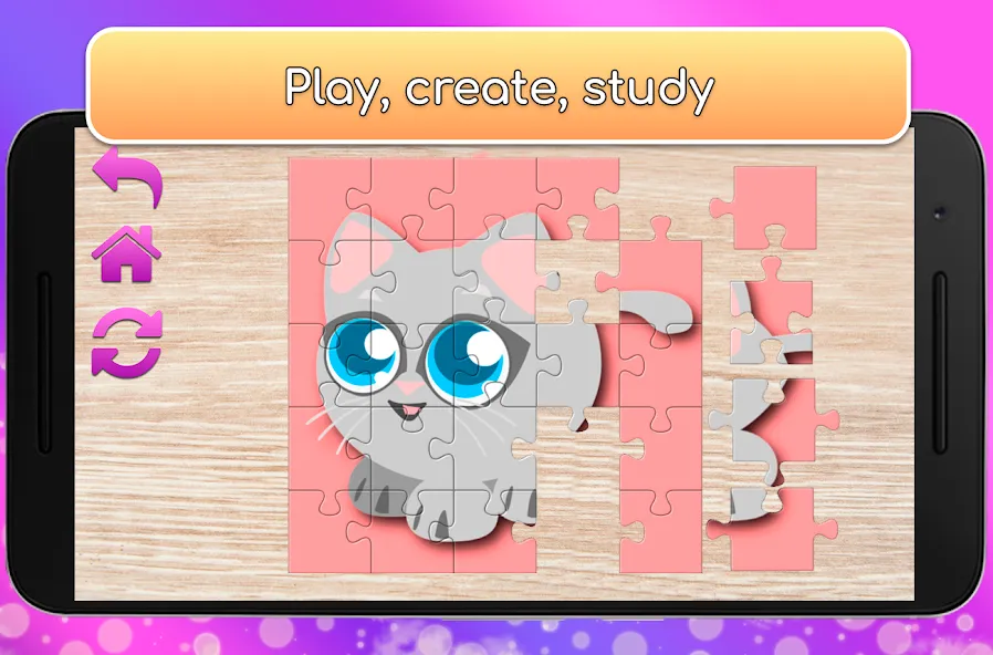 Kids Games for Girls. Puzzles МОД/Взлом [Деньги, Монеты и Меню MOD] Screenshot 3