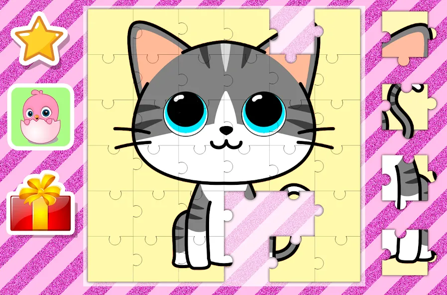 Kids Games for Girls. Puzzles МОД/Взлом [Деньги, Монеты и Меню MOD] Screenshot 5