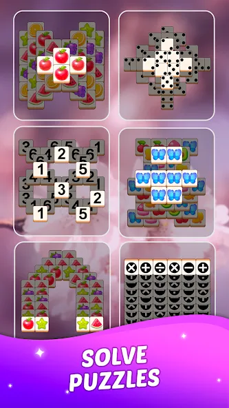 Match Tile Scenery (Матч Тайл Сценери) МОД/Взлом [Бесконечные деньги, Монеты и Мега MOD] Screenshot 3