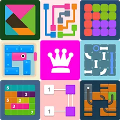 Скачать Puzzledom - puzzles all in one Взлом (Все уровни разблокированы) на Андроид бесплатно