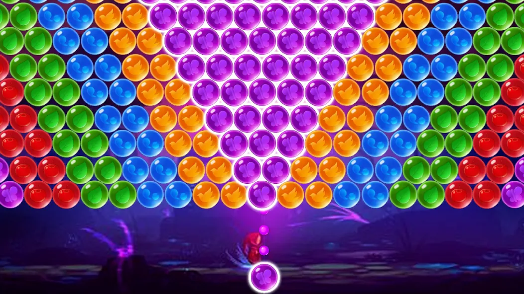 Bubble Shooter Magic Forest (Бабл шутер Магик Форест) МОД/Взлом [Бесконечные деньги, Монеты и Мега MOD] Screenshot 2