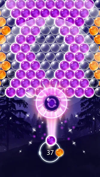 Bubble Shooter Magic Forest (Бабл шутер Магик Форест) МОД/Взлом [Бесконечные деньги, Монеты и Мега MOD] Screenshot 3