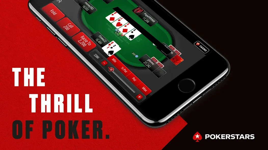 PokerStars: Texas Holdem Games (ПокерСтарс) МОД/Взлом [Меню, Бесконечные монеты и Открытые уровни] Screenshot 1