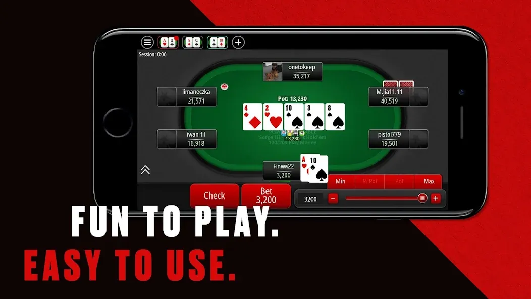 PokerStars: Texas Holdem Games (ПокерСтарс) МОД/Взлом [Меню, Бесконечные монеты и Открытые уровни] Screenshot 2