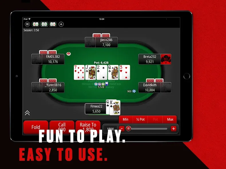 PokerStars: Texas Holdem Games (ПокерСтарс) МОД/Взлом [Меню, Бесконечные монеты и Открытые уровни] Screenshot 5