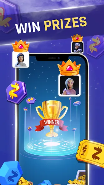 PlayZap - Games, PvP & Rewards (ПлейЗап) МОД/Взлом [Деньги, Монеты и Меню MOD] Screenshot 4