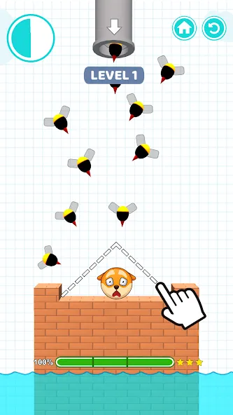 Save Balls: Brain Teaser Games МОД/Взлом [Много денег, Монет и Все открыто] Screenshot 1