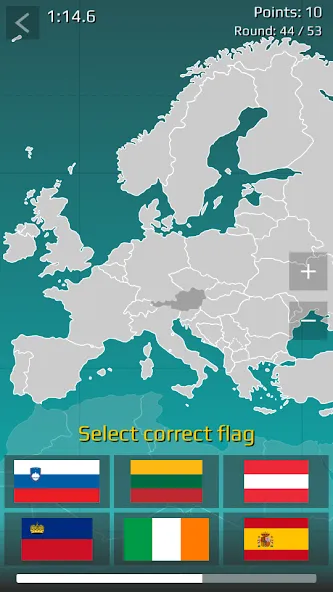 World Map Quiz МОД/Взлом [Много монет, Открытые уровни и Мега MOD] Screenshot 3