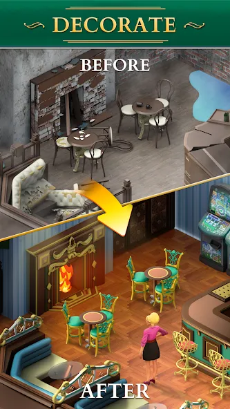 Coronation Street: Renovation (Коронейшн стрит) МОД/Взлом [Много монет, Открытые уровни и Мега MOD] Screenshot 1