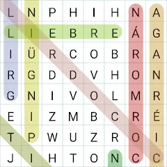Скачать Взломанная Word search на андроид (Все уровни открыты)