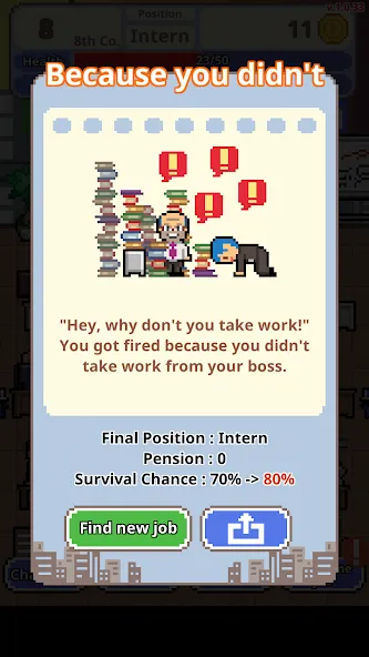 Don't get fired! МОД/Взлом [Много денег, Монет и Все открыто] Screenshot 3