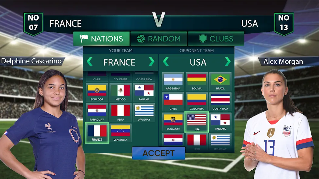 Soccer Kick Worldcup Champion МОД/Взлом [Меню, Бесконечные монеты и Открытые уровни] Screenshot 5