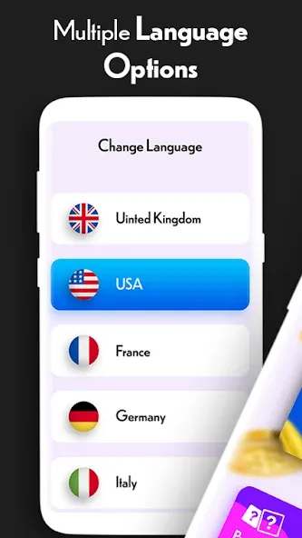 Quiz Win - Play Quiz & Earn (Квиз Вин) МОД/Взлом [Меню, Бесконечные монеты и Открытые уровни] Screenshot 4