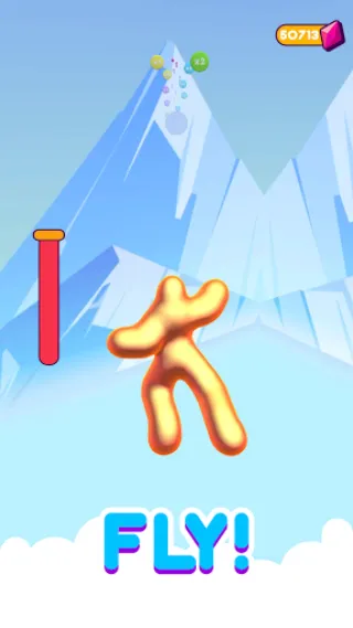 Blob Runner 3D (Блоб Раннер 3Д) МОД/Взлом [Меню, Бесконечные монеты и Открытые уровни] Screenshot 3