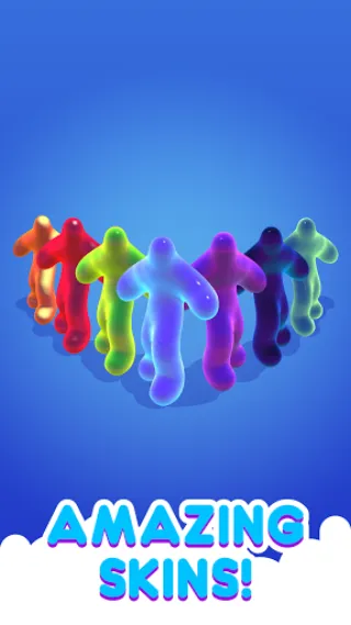 Blob Runner 3D (Блоб Раннер 3Д) МОД/Взлом [Меню, Бесконечные монеты и Открытые уровни] Screenshot 5