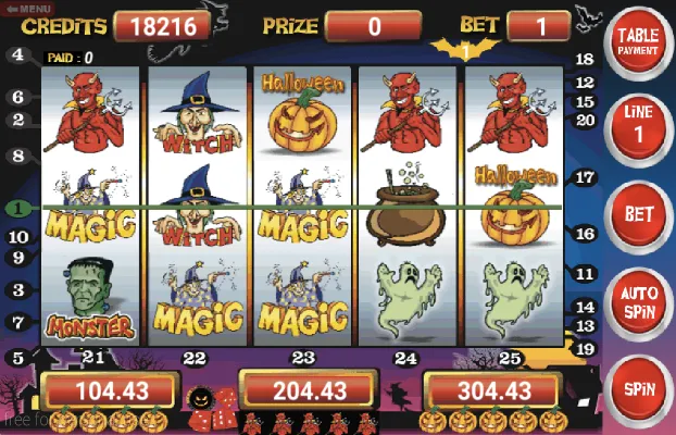Slot Machine Halloween Lite (Слот машина Хэллоуин Лайт) МОД/Взлом [Все открыто, Дополнительные деньги и Меню MOD] Screenshot 2