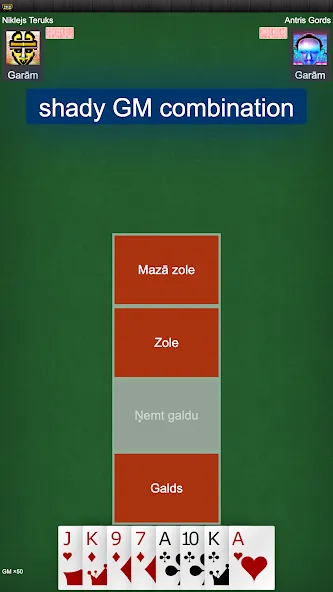 Latvian card game: RaccoonZole МОД/Взлом [Много монет, Открытые уровни и Мега MOD] Screenshot 3