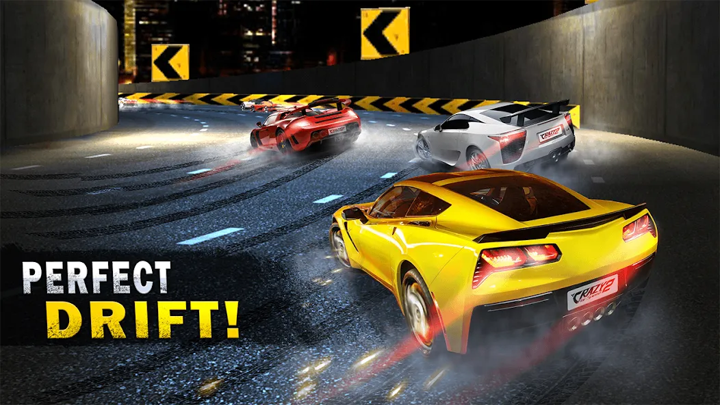 Crazy for Speed (Крэйзи фор Спид) МОД/Взлом [Все открыто, Дополнительные деньги и Меню MOD] Screenshot 3