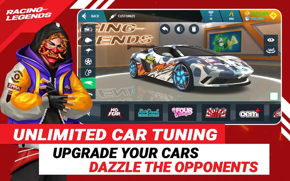 Racing Legends Funzy (Расинг Легендс Фанзи) МОД/Взлом [Много монет, Открытые уровни и Мега MOD] Screenshot 3