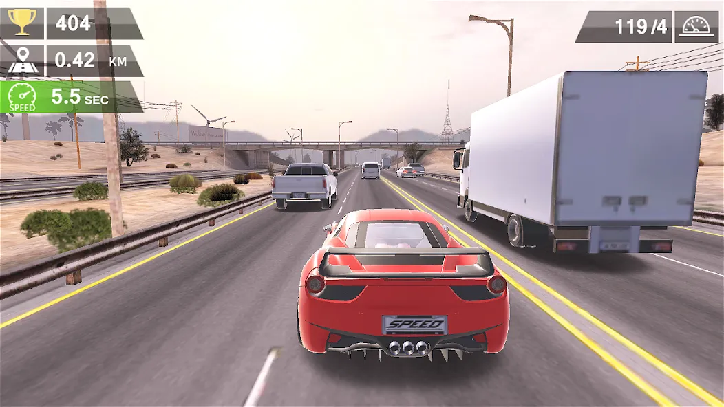 Racing Traffic Car Speed МОД/Взлом [Много монет, Открытые уровни и Мега MOD] Screenshot 3