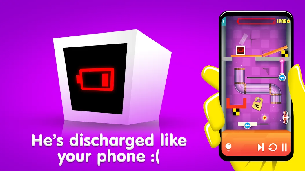 Heart Box: physics puzzle game (Харт Бокс) МОД/Взлом [Много денег, Монет и Все открыто] Screenshot 2