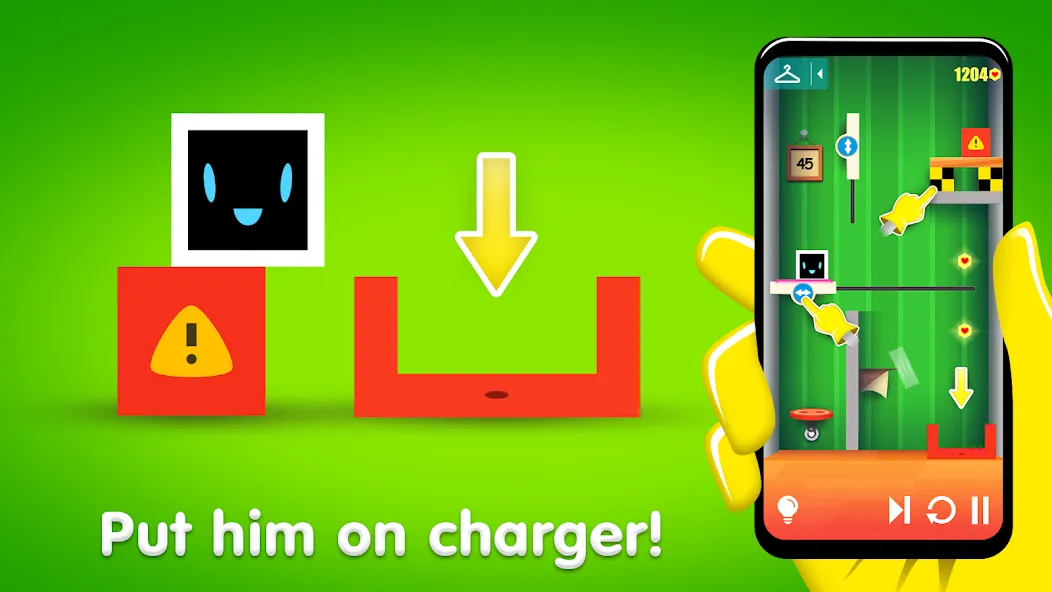 Heart Box: physics puzzle game (Харт Бокс) МОД/Взлом [Много денег, Монет и Все открыто] Screenshot 3
