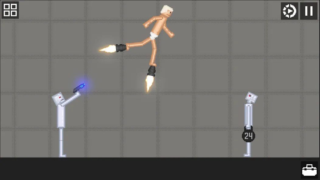 Human Playground Sandbox (Хуман Плейграунд Сэндбокс) МОД/Взлом [Много монет, Открытые уровни и Мега MOD] Screenshot 3