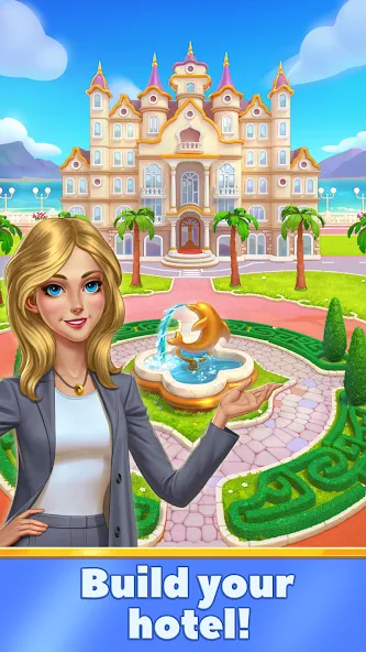 Emily's Hotel Solitaire МОД/Взлом [Много денег, Монет и Все открыто] Screenshot 5