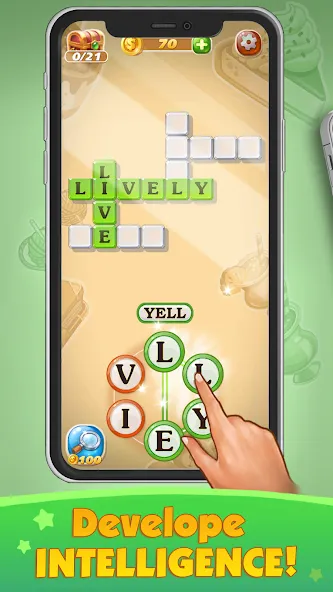 Words with Prof. Wisely МОД/Взлом [Деньги, Монеты и Меню MOD] Screenshot 2