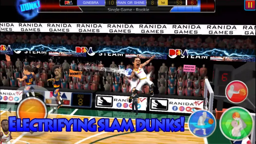 Basketball Slam! (Баскетбол Слэм) МОД/Взлом [Деньги, Монеты и Меню MOD] Screenshot 2