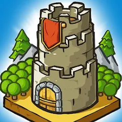 Скачать Grow Castle Взломанная на много денег и кристаллов на андроид бесплатно