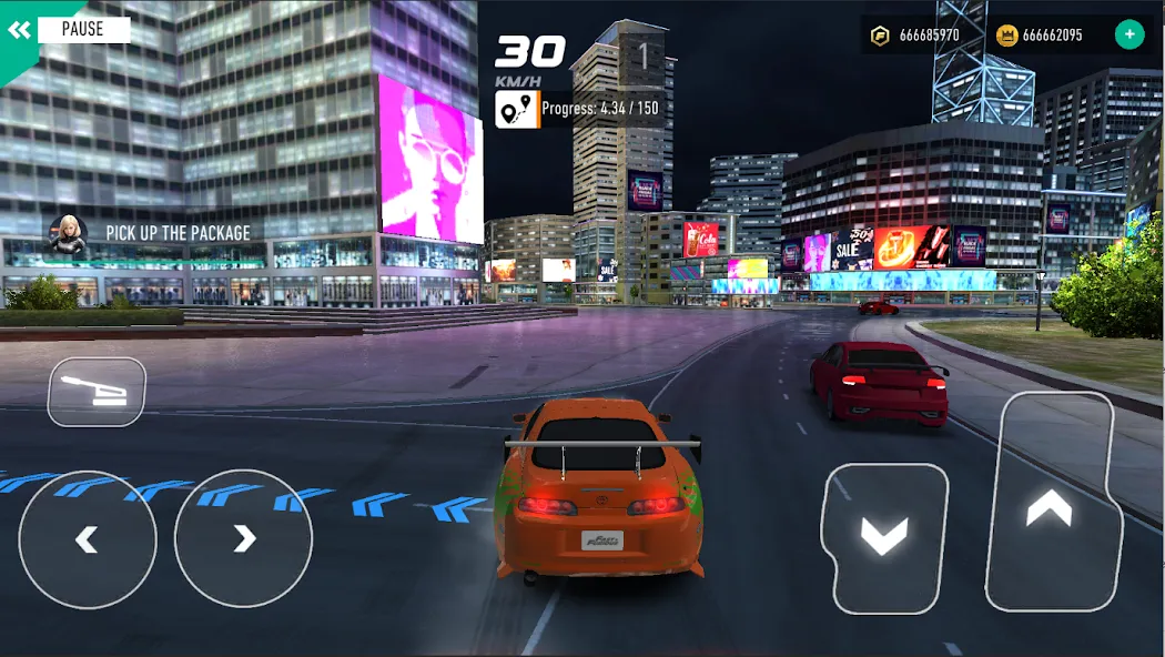 Furious Racing - Open World МОД/Взлом [Много монет, Открытые уровни и Мега MOD] Screenshot 1