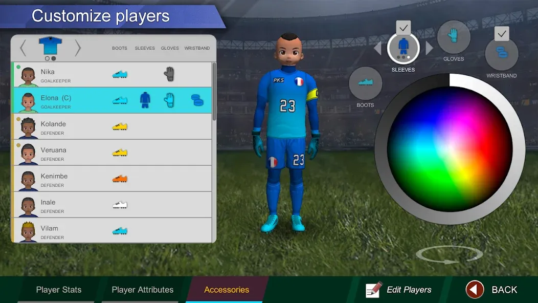 Pro Kick Soccer (Про Кик Сокер) МОД/Взлом [Все открыто, Дополнительные деньги и Меню MOD] Screenshot 4