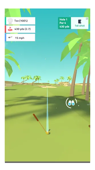 Golf Dreams (Гольф Дримс) МОД/Взлом [Деньги, Монеты и Меню MOD] Screenshot 1