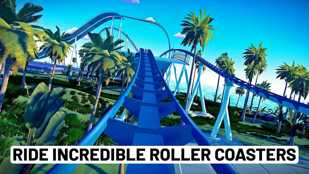 Real Coaster: Idle Game (Реал Коастер) МОД/Взлом [Много денег, Монет и Все открыто] Screenshot 3